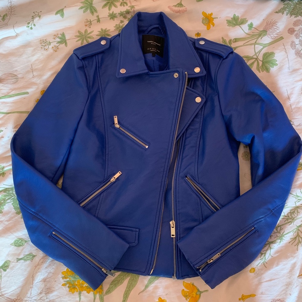 Zara leather jacket